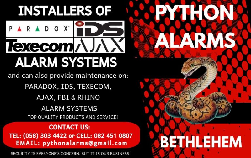 About Us Python Alarms - Landscape Pattern Collection - High Resolution Quality