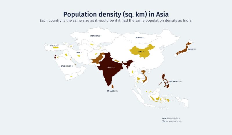 Cartogram - Premium Landscape Pattern Gallery - 4K