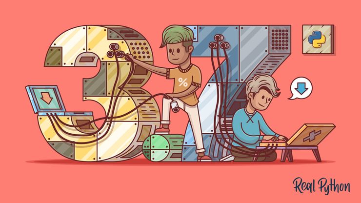 New Python 2 7 3 From Python Org Techyv Com - Premium Vintage Texture Gallery - 8K