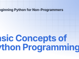 Basic Concepts Of Python Programming Beginning Python For Non Programmers