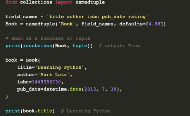 Dataclasses In Python