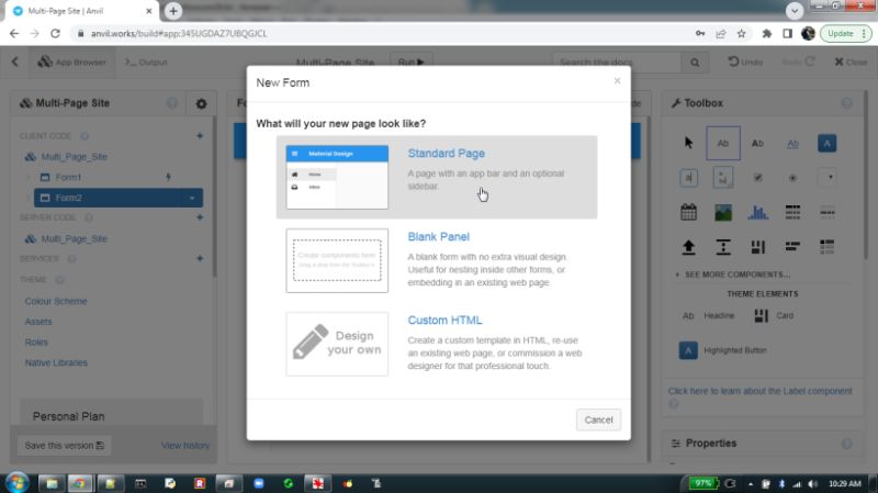 Code Simple Complex Apps Using Anvil With Nothing But Python Youtube - Download Artistic Abstract Background | Desktop