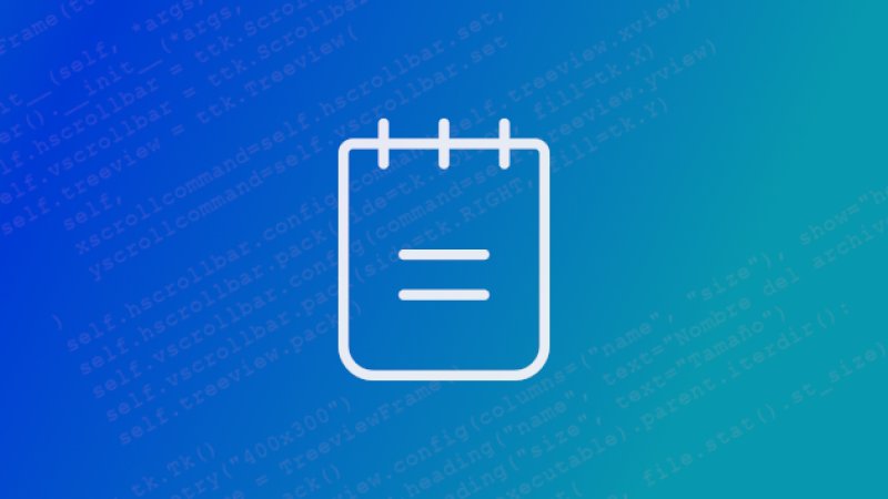 Simple Notepad With Tk (tkinter) Python Assets.