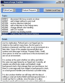 Pythoncard Prototype Samples 2 - Dark Image Collection - HD Quality