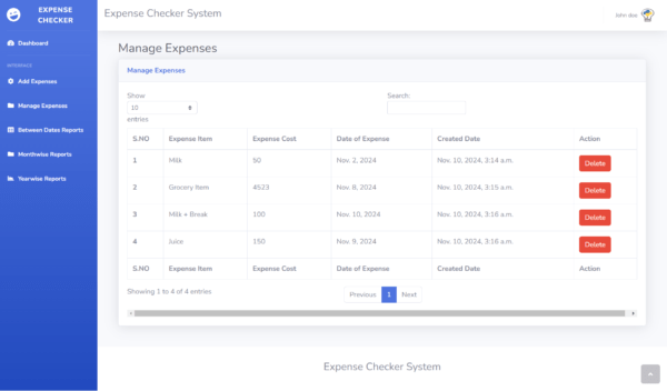 Daily Expense Checker In Python Django Python Django Projects - Colorful Images - Modern 4K Collection