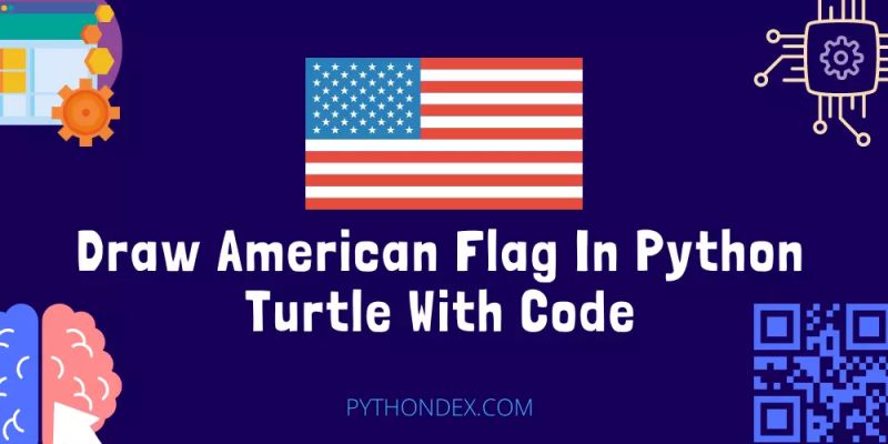 Draw American Flag In Python Pythondex - Desktop Landscape Backgrounds for Desktop