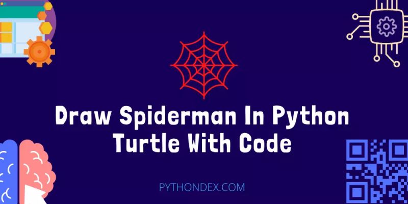Draw Spiderman In Python Turtle With Code Pythondex - Abstract Pictures - Gorgeous 4K Collection