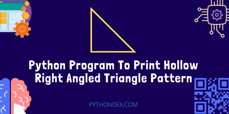 Print A Right Triangle Pattern In Python - Best Ocean Images in HD