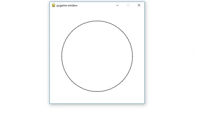 Draw Circle In Python Without Turtle - Pythondex