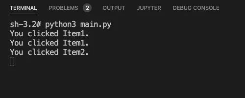 Tkinter Command Or Callback Function For Menu Item Python Examples - Ocean Photo Collection - Desktop Quality