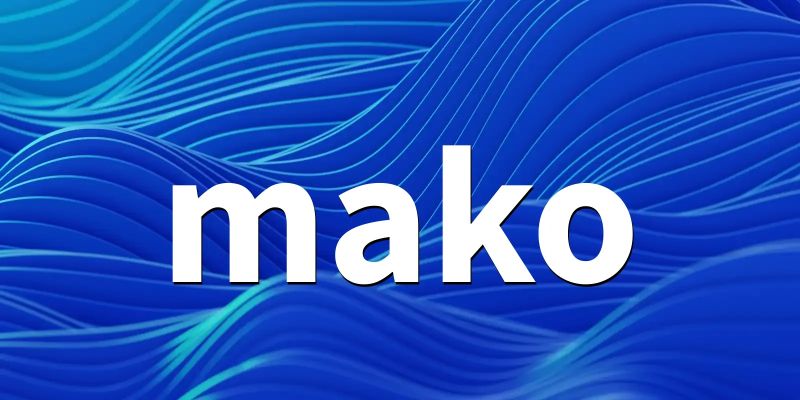 Mako Templates For Python Ziabs - Download Classic Nature Design | 8K