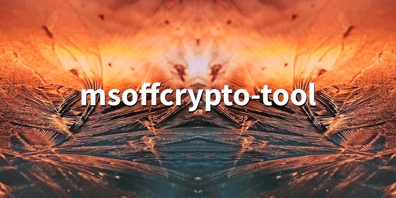 Msoffcrypto Tool 5 4 2 Python Tool And Library For Decrypting And - Gradient Backgrounds - Creative Retina Collection