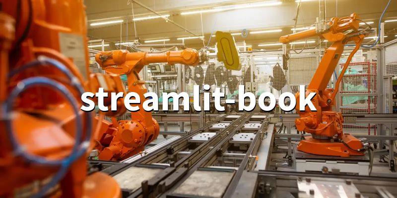 Mlapps Streamlit Digital Book - Best Colorful Illustrations in High Resolution