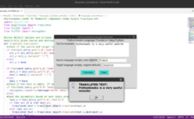 Create Language Translator In Python Using Google APIs - Python Geeks