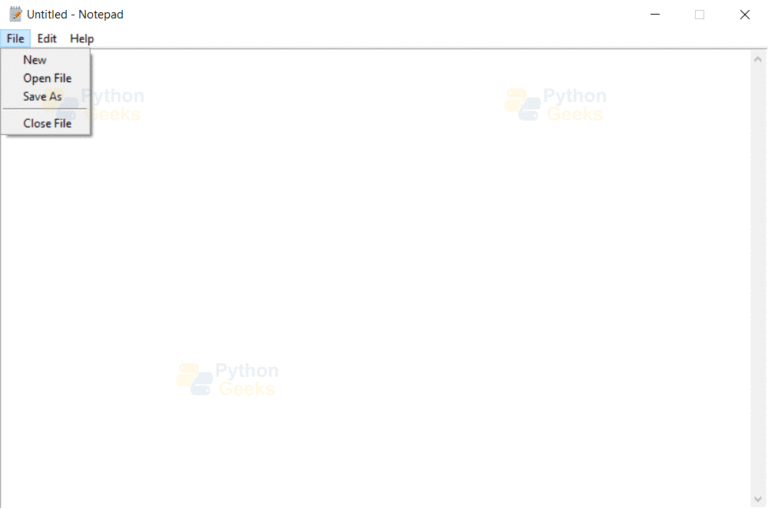 Create A Text Editor In Python Python Geeks - High Resolution Vintage Backgrounds for Desktop