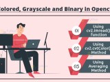 Color Grayscale And Binary Image Conversion In Opencv Python Geeks