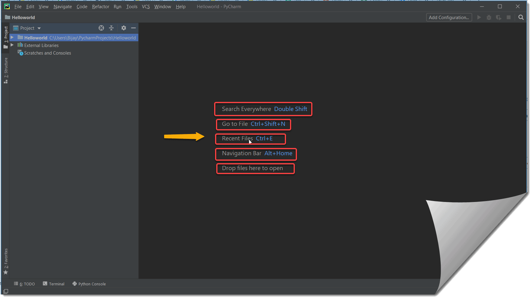 Python Hello World Program (Step By Step Using Pycharm + Visual Studio ...