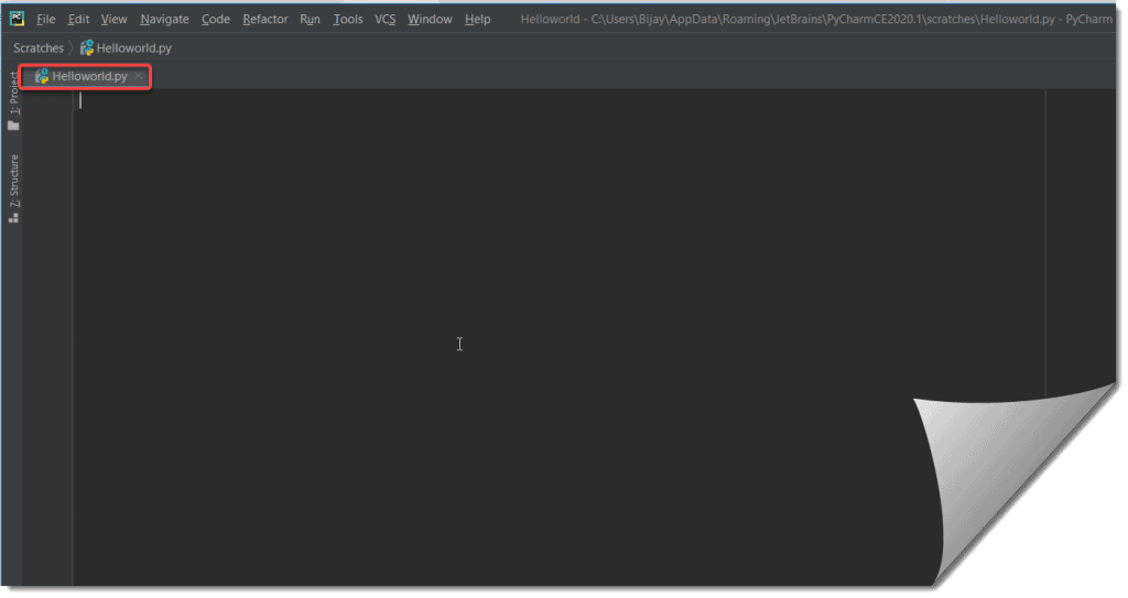 Python Hello World Program (Step By Step Using Pycharm + Visual Studio ...