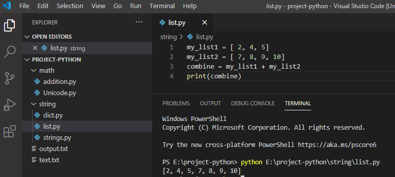 Как проверить что массив пустой в python