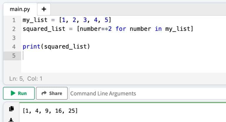 How To Square A List In Python - Python Guides