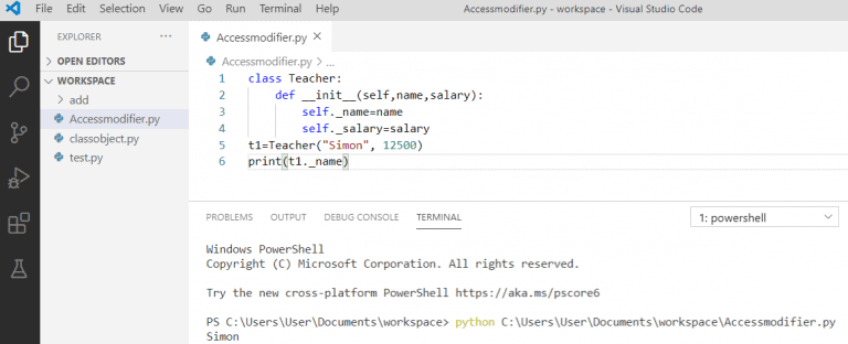 Access Modifiers In Python - Python Guides