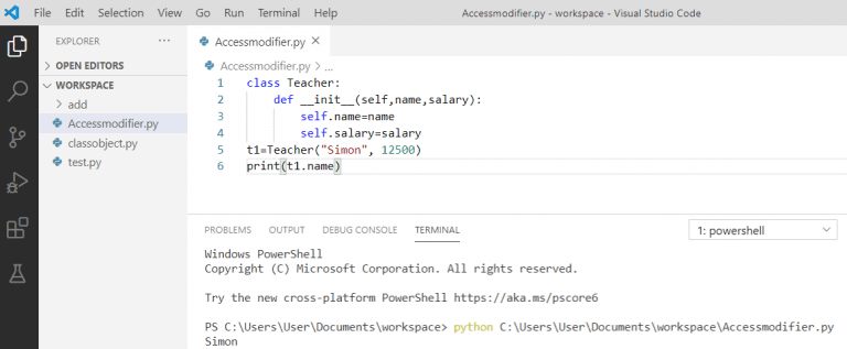 Access Modifiers In Python - Python Guides