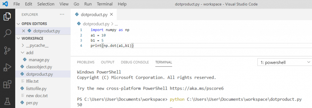 Python Dot Product And Cross Product - Python Guides