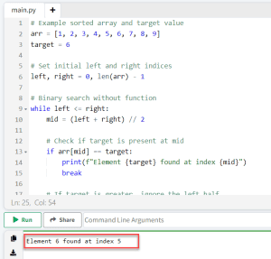 Linear Search And Binary Search In Python Program - Python Guides