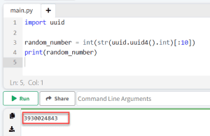 How To Generate 10 Digit Random Number In Python? - Python Guides