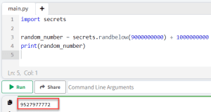 How To Generate 10 Digit Random Number In Python? - Python Guides