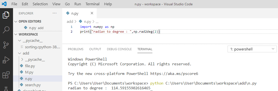 How To Convert Python Degrees To Radians - Python Guides