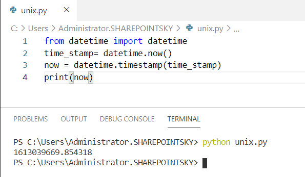 How To Convert DateTime To UNIX Timestamp In Python - Python Guides