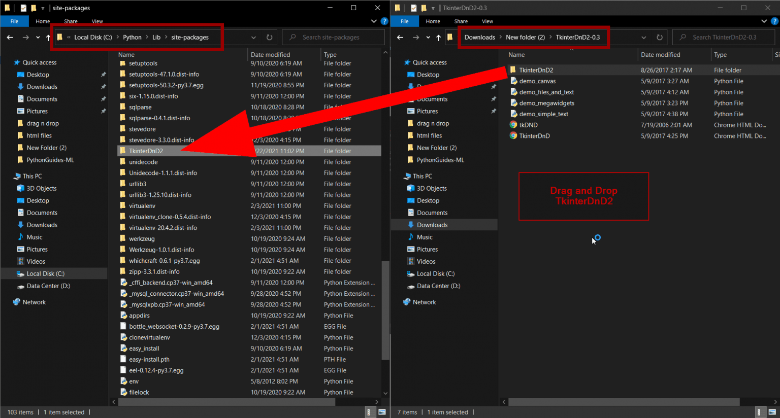 Python Tkinter Drag And Drop - Python Guides