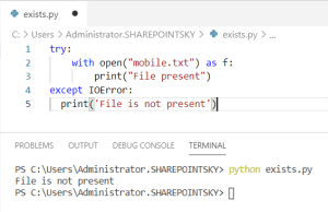 File Does Not Exist Python - Python Guides