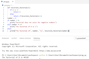 How To Print Factorial Of A Number In Python - Python Guides