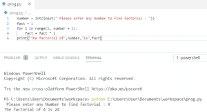 How To Print Factorial Of A Number In Python - Python Guides
