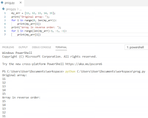 Python Program To Print Element In An Array - Python Guides