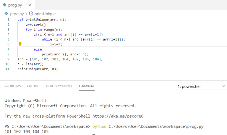 Python Program To Print Element In An Array - Python Guides