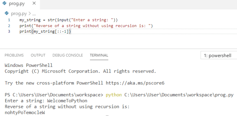 Python 3 Tutorial Write A Python Program To Reverse A String Using - Perfect Desktop Nature Illustrations | Free Download