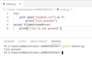 File Does Not Exist Python - Python Guides