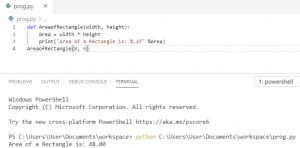 Python Program To Find An Area Of A Rectangle - Python Guides