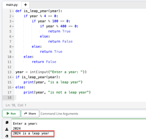 Leap Year Program In Python Using Function - Python Guides