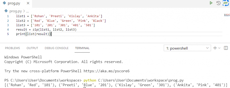 Python Zip() Function Examples - Python Guides