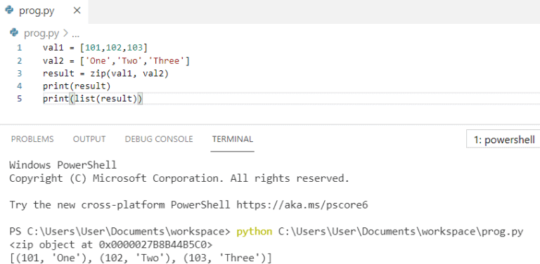 Python Zip() Function Examples - Python Guides