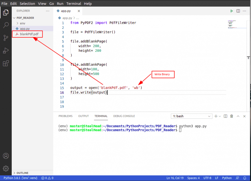 PdfFileWriter Python Examples (20 Examples) - Python Guides