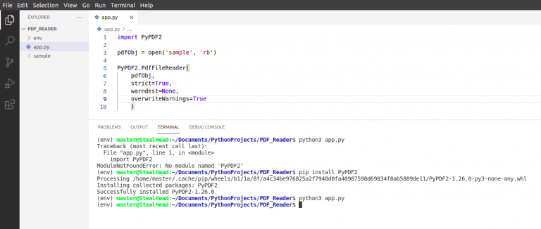 PdfFileReader Python Example - Python Guides