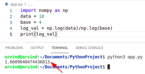 Python NumPy Log + Examples - Python Guides