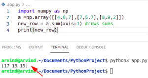 Python NumPy Sum + Examples - Python Guides