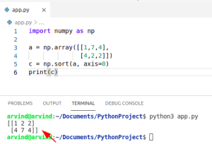 Python Sort NumPy Array + Examples - Python Guides