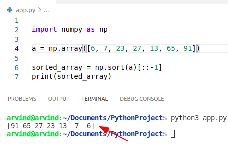 Python Sort NumPy Array + Examples - Python Guides